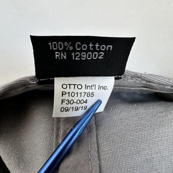 The Backyard On Thirteenth Baseball Cap Otto Adjustable Strap Hat 100% Cotton - Picture 9 of 9